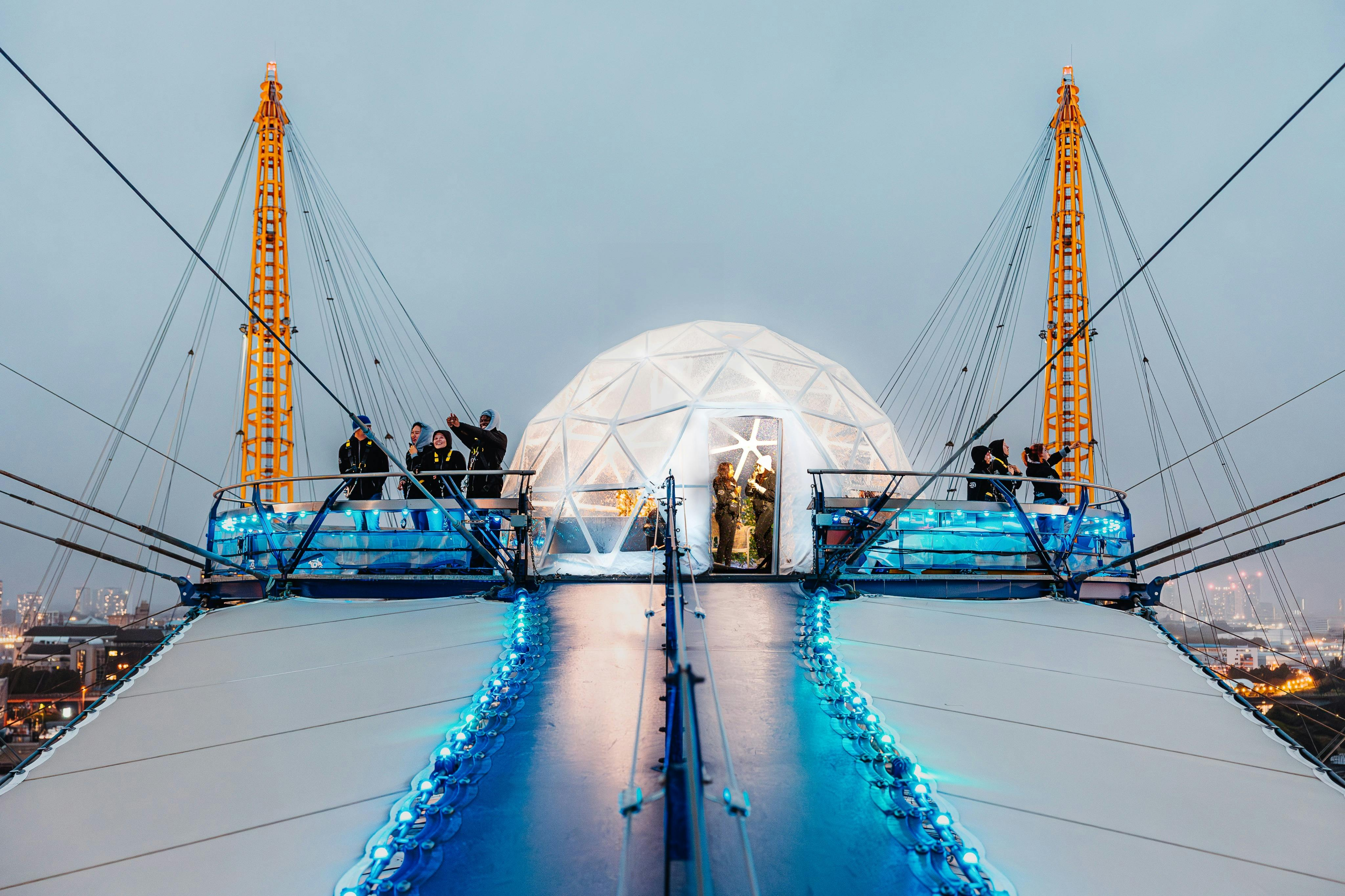 Up at The O2: Snow Globe Climb Guided Experience - Photo 1 of 6